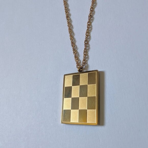 Waterproof Gold Neckalce Tarnish Free 18k Gold PVD Plated -Meivim Zafir Necklace - Picture 6 of 6